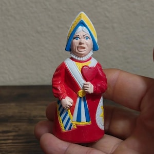 1990 Alice In Wonderland Queen of Hearts Figurine Hamilton Gifts