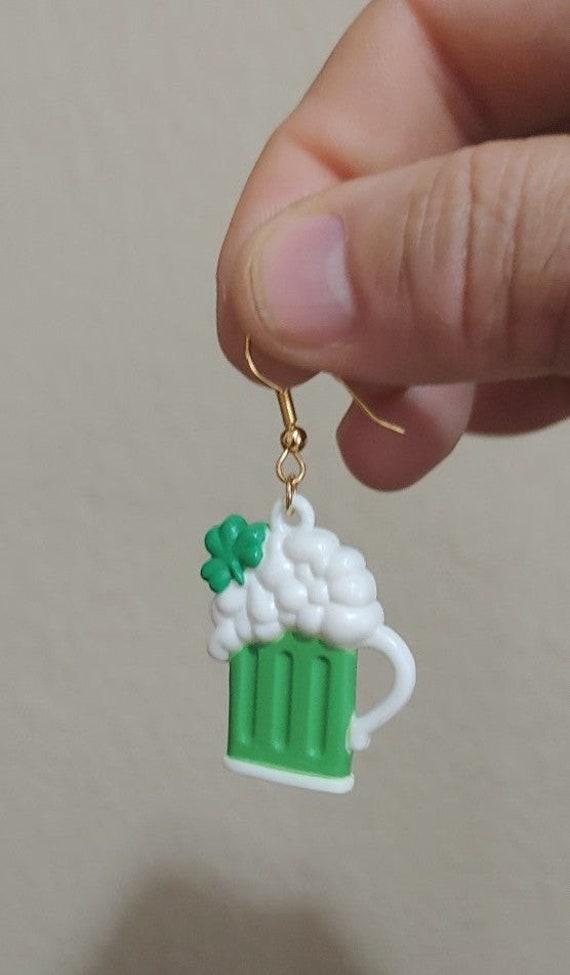 Vintage Russ St. Patrick’s Day Earrings - image 4