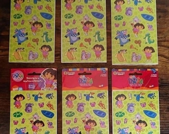 Vintage Nick Jr. Dora The Explorer Stickers
