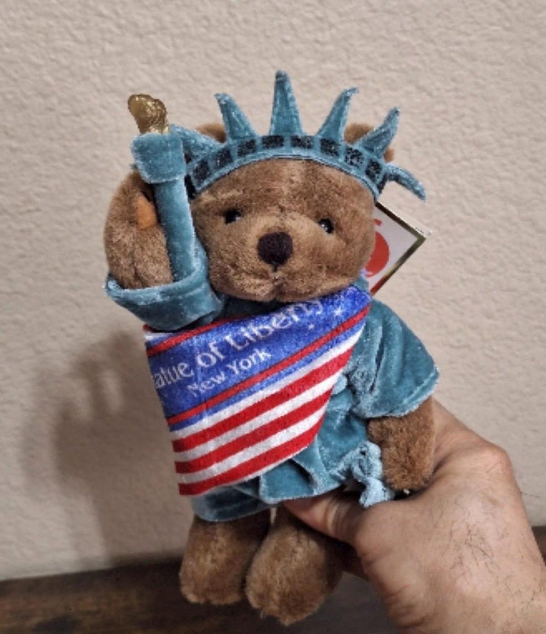 1997 New York City Statue of Liberty Teddy Bear Plush - Etsy