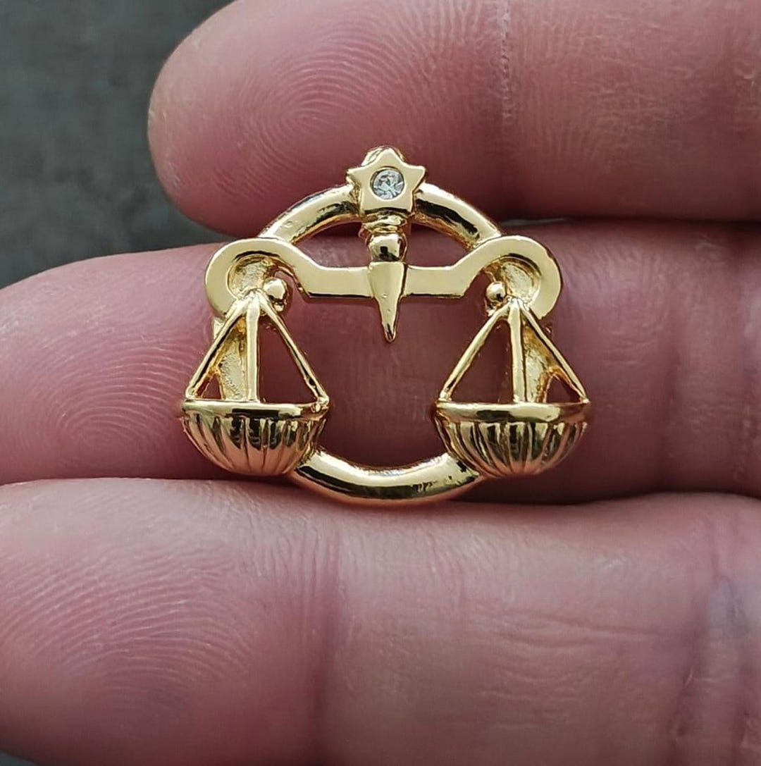 Libra Rhinestone 1990 Avon