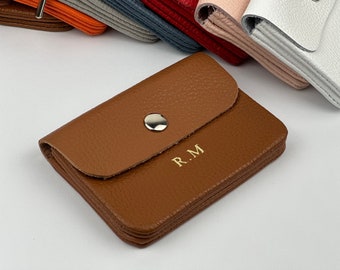 Customized Leather wallet , Ideal Gift for Her, leather wallet for woman , Personalized Leather Wallet for her . Gift for her