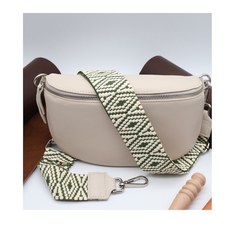 Damen Bauchtasche , Geschenk zum Muttertag ,Gürteltasche,Damen Schultertache, Damen Bauchtasche, Bauchtasche Beige , Geschenk zum Muttertag image 1