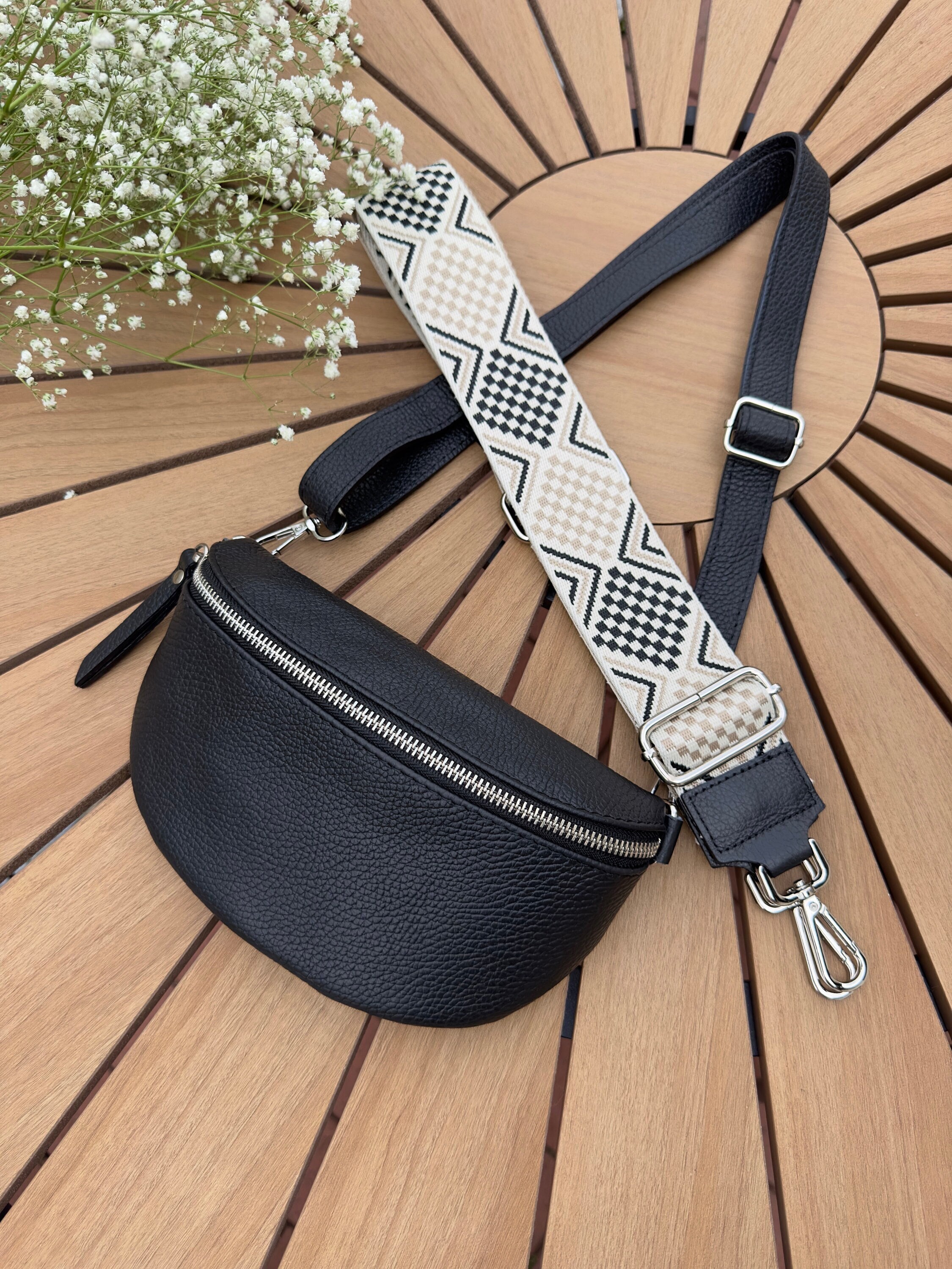 Bauchtasche Leder für Frauen ,Bauchtasche mit Taschenriemen, Umhängetasche Personalisiert ,Bauchtasche Damen , schönes Geschenk für Frauen