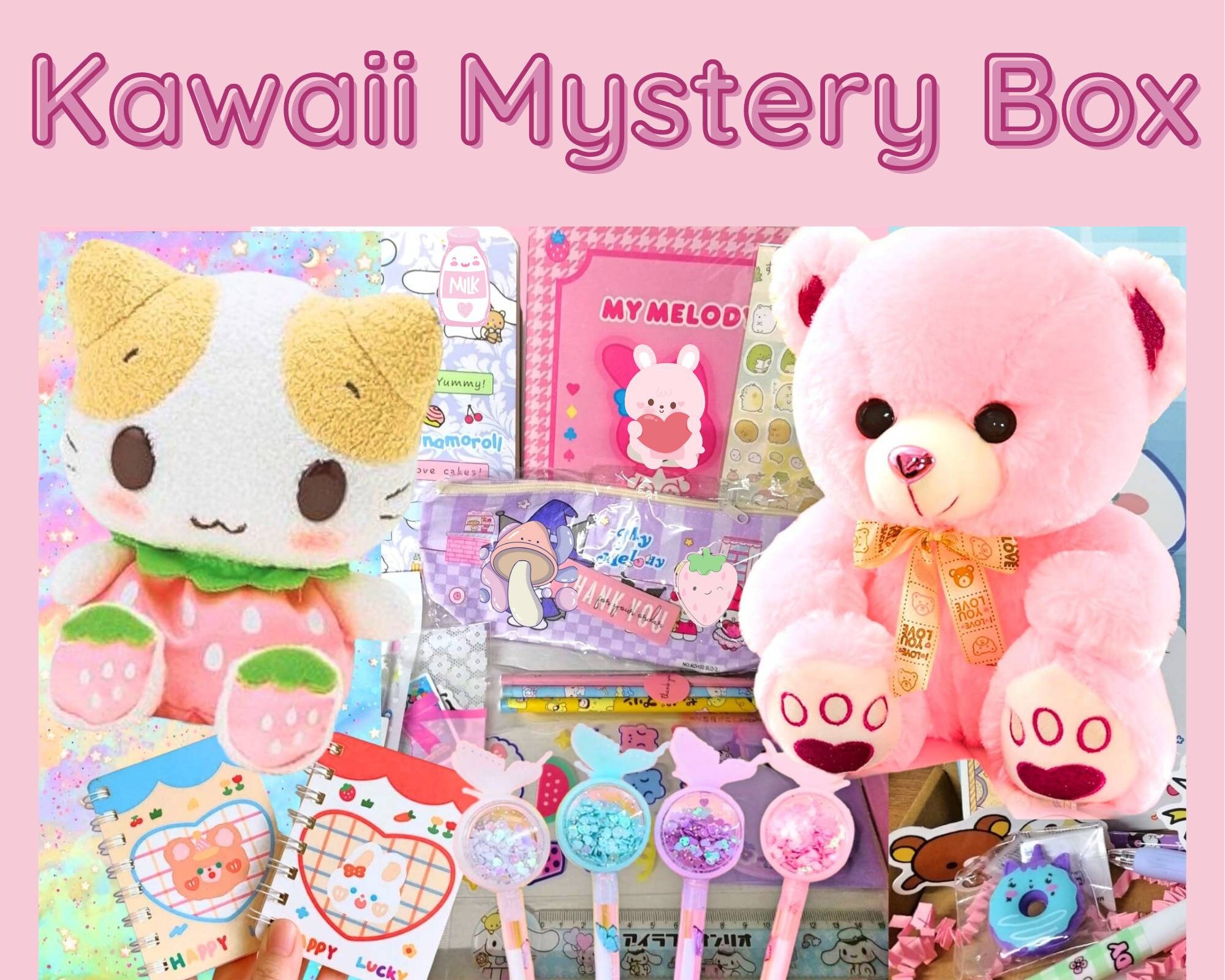 Kawaii Mystery Box Kawaii Stationary Set Surprise Etsy UK