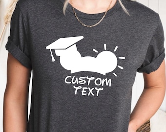 Custom Disney Graduation Shirt, Class of 2026