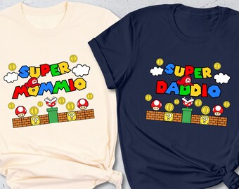Custom Super Mario Family Vacation Sweatshirt: Personalized Nintendo Fan Gift