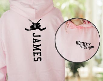 Custom Hockey Mom Sweatshirt: Personalized Hockey Mama Hoodie