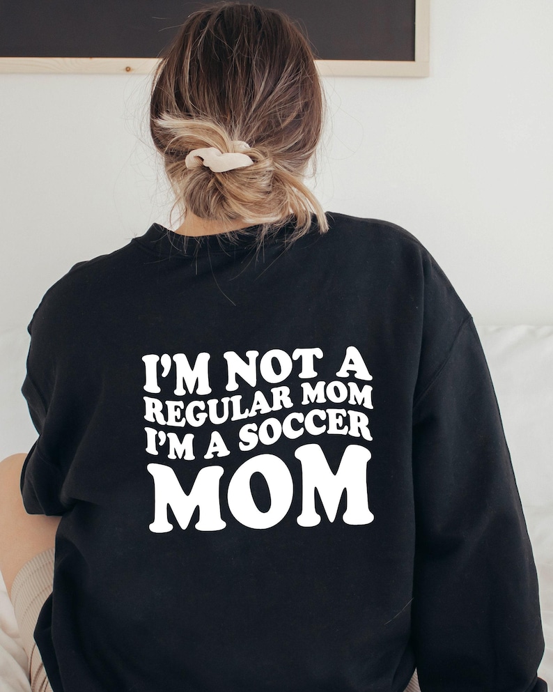 Funny Soccer Mom Hoodie: Game Day Sweatshirt, Sports Mom Gift image 3
