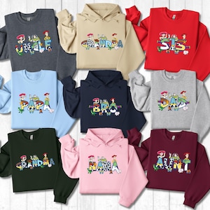 a group of children's hooded sweatshirts with the name of the game