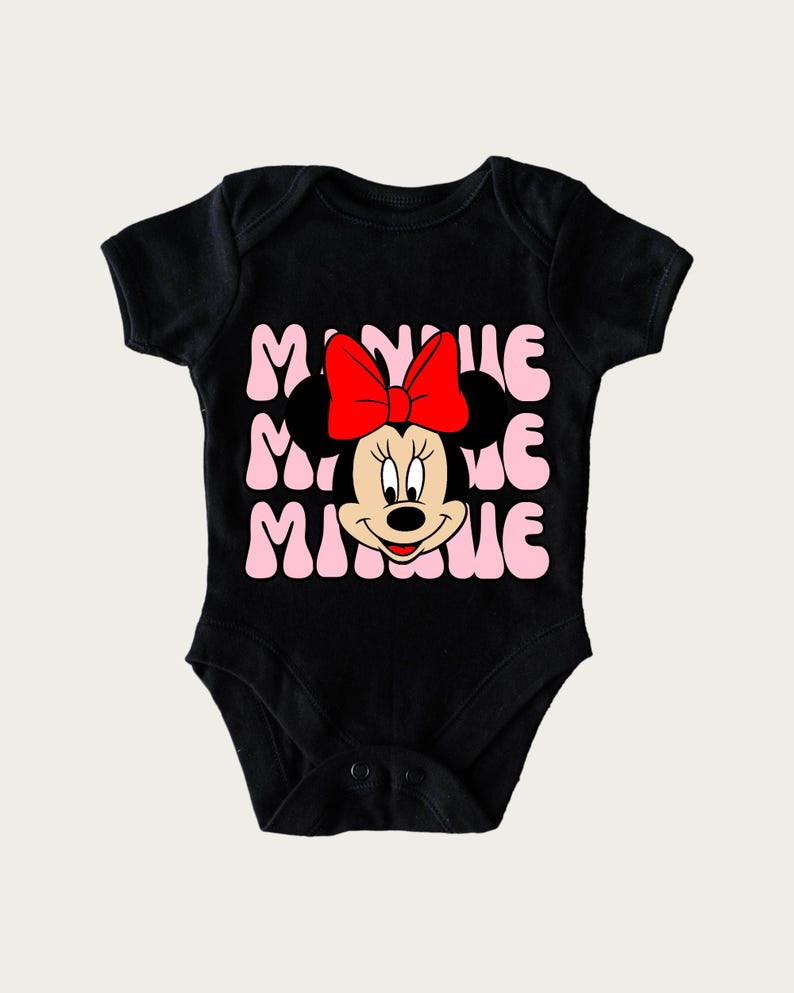 Minnie Mouse Head Shirt, Disney World Tee, Magic Kingdom image 3