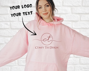 Personalized Text Sweatshirt or Hoodie: Custom Name, Your Text Here Shirt