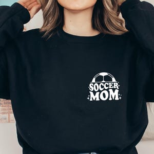 Funny Soccer Mom Hoodie: Game Day Sweatshirt, Sports Mom Gift image 2