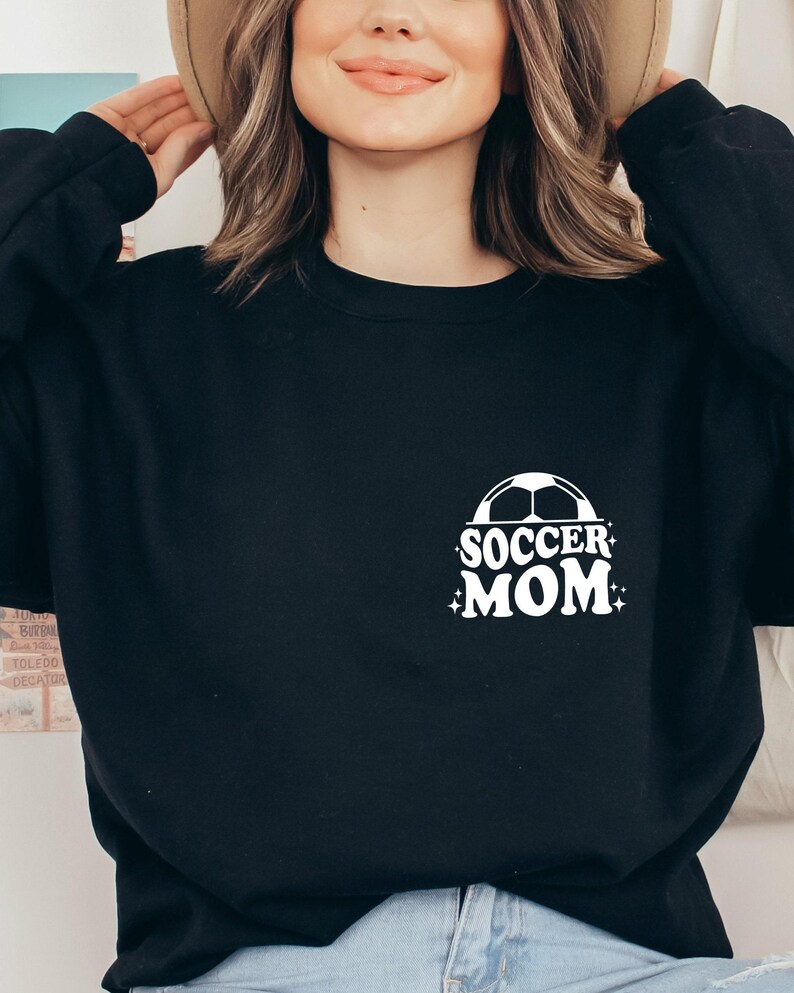 Funny Soccer Mom Hoodie: Game Day Sweatshirt, Sports Mom Gift image 2