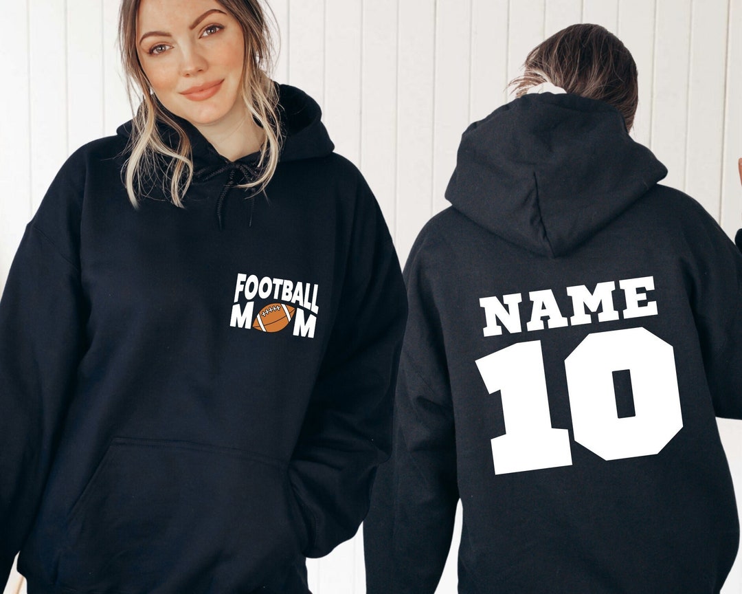 Custom Football Mom Sweatshirt, Personalized Name and Number Shirt ...