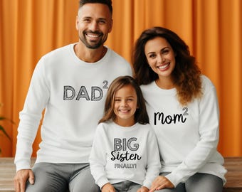 Funny Family Sweatshirt, Matching Sibling Hoodie, Gift Shirt