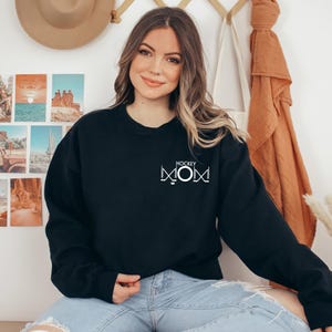 Sudadera con capucha personalizada para mamá de hockey, sudadera personalizada para equipo deportivo imagen 3