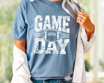 Comfort Colors Game Day Football Shirt, Mama Fall Season Tee