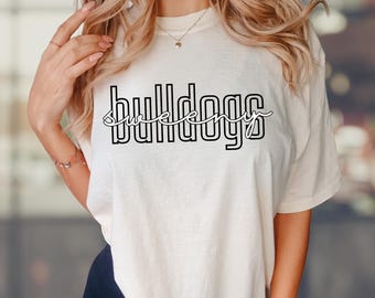 Comfort Colors Custom School Mascot Shirt: Personalized Team Tee