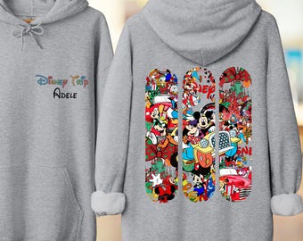 Custom Disney Trip Sweatshirt, Disney Castle Hoodie, Walt Disney Sweatshirt, Disneyland Hoodie, Disneyworld Sweater, Gift For Disney Lovers