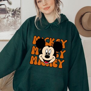 Disney Mickey Sweatshirt, Disney Mickey Head Hoodie, Disney Trip Sweatshirt, Disneyland Hoodie, Mickey Lover Hoodie, Gift For Disney Lovers image 3
