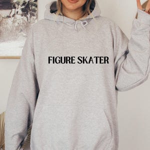 Figure Skater Sweatshirt: Ice Skating Lover Gift image 4