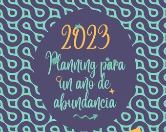 Financial planning for 2023 / Your year of abundance / Printable Workbook