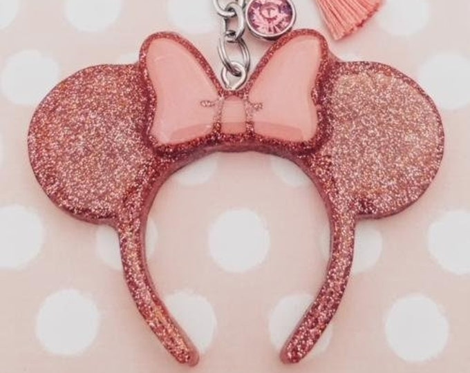 Featured listing image: Pink Minnie Ears Keychain
