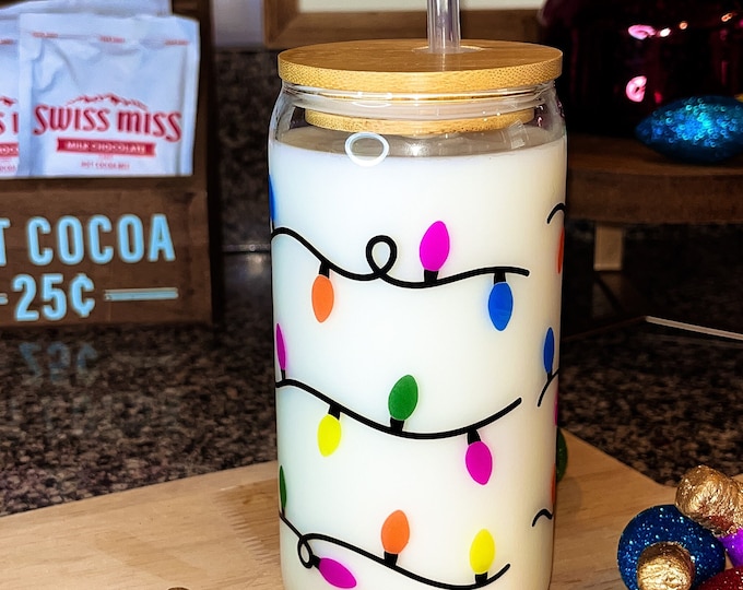 Featured listing image: Christmas Lights Glass