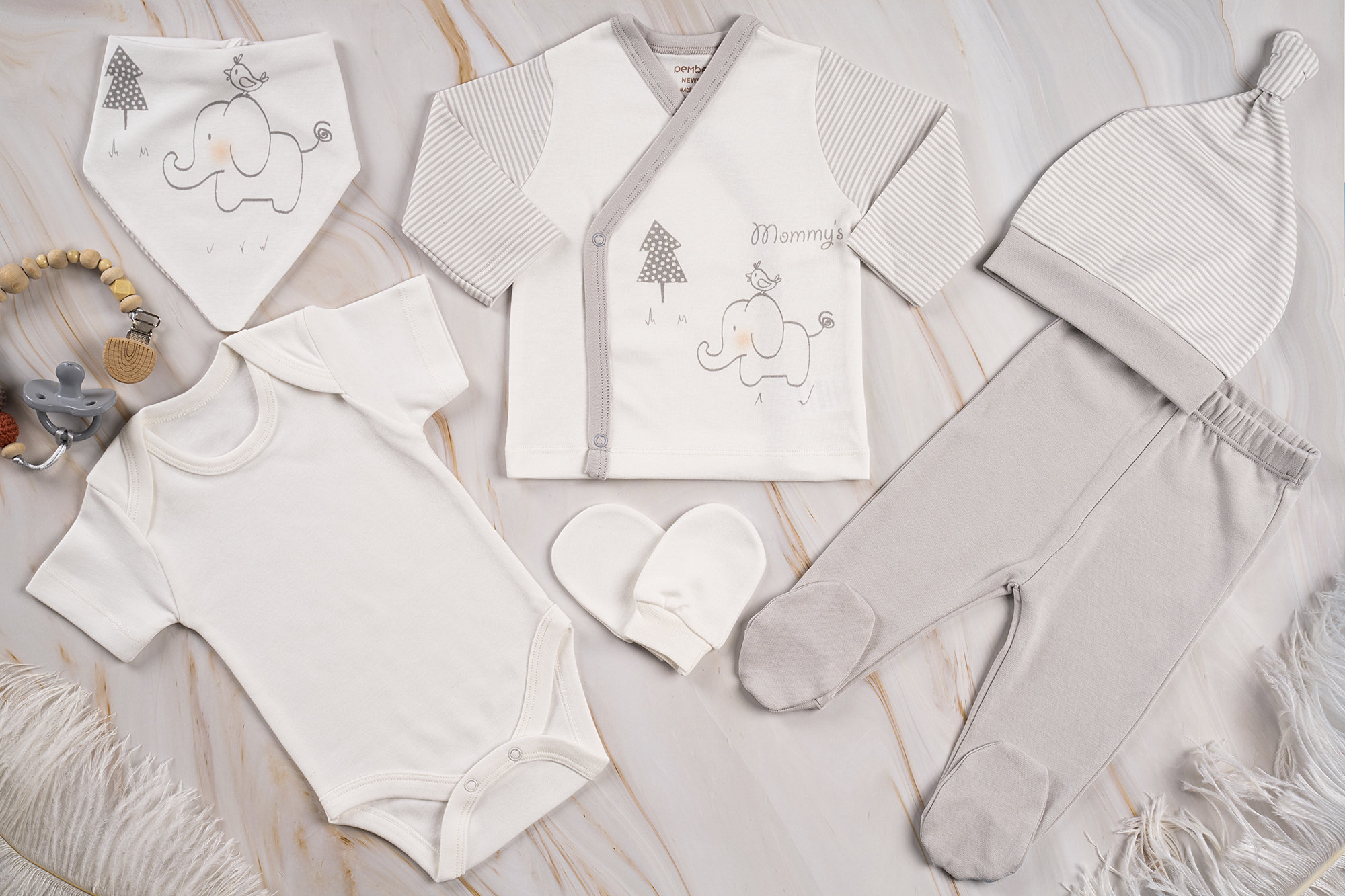Newborn Clothes Baby Shower Gift Set for Newborn Coming Home Outfit ...