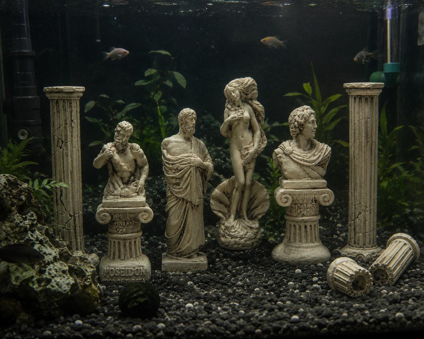 Aquarium Figures - Etsy