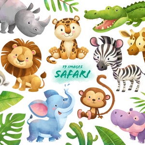 Immagini png animali safari, arredamento carino vivaio, stampa sublime PNG, clipart acquerello, arte download digitale, disegno bambino safari, arte leone