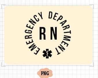 Emergency Department Logo Png Svg, ER Nurse Png, Emergency Nurse Png , ER Digital, ER Nurse, Emergency Nurse Shirt, Er Tech Emergency Room
