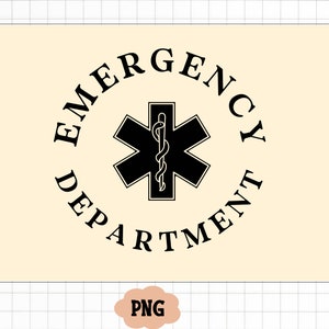 救急科ロゴ PNG SVG、ER 看護師 PNG、救急看護師 PNG、ER デジタル、ER 看護師、救急看護師シャツ、ER テック救急室