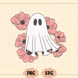 花柄のゴースト ハロウィン PNG、小さなゴースト PNG、かわいい不気味な PNG、不気味なポケット PNG、面白いゴースト PNG、ハロウィン PNG、秋 PNG