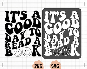 本を読むのに良い日です SVG、本 SVG、読書、トレンディ、読書の日 SVG、本を読む日 SVG、本の日 SVG、面白い図書館読書愛好家 SVG
