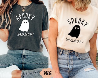 Spöksäsong PNG-fil, söt spöke PNG, rolig Halloween PNG, Bu PNG, spöke PNG, läskig säsong PNG, läskiga vibbar PNG, Cricut Design