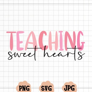 ENSEIGNER les professeurs de SVG coeurs doux, enseignant les amoureux de Svg Png, svg de la Saint-Valentin professeur, chemise de la Saint-Valentin de professeur, un de nos proches professeur Svg Png,
