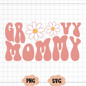 Groovy mama png, Camisa Groovy mama, Camisa combinando mamãe e eu, Hippie png, Hippie, Flower power, Sublimação descolada, Vibrações descoladas