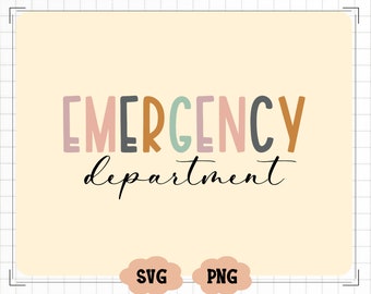 Departamento de Emergencias Svg, Descargas Digitales, Carrera Médica Svg, Fuente Universitaria Svg, Archivos Svg para CricutArc Enfermera Svg, Fuente Universitaria Svg,
