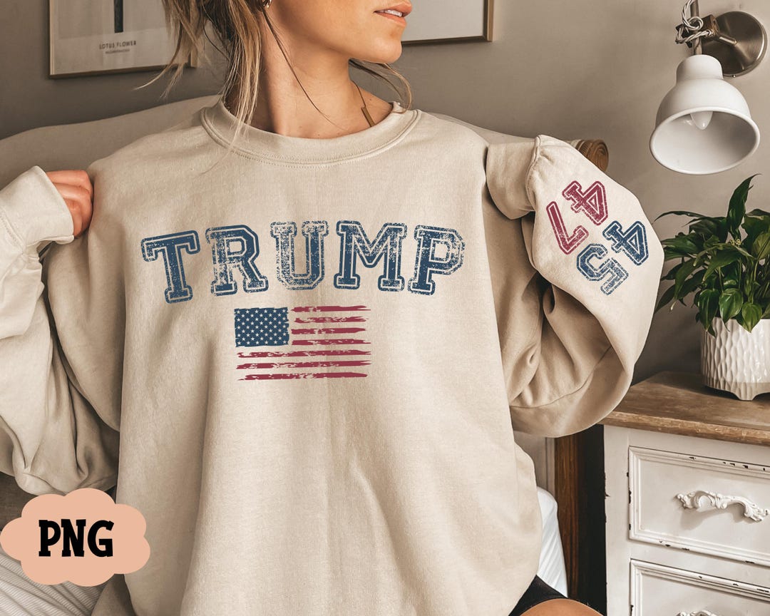 Trump 45/47 Varsity Svg, Png Trump 45/47 Republican Proud Conservative ...