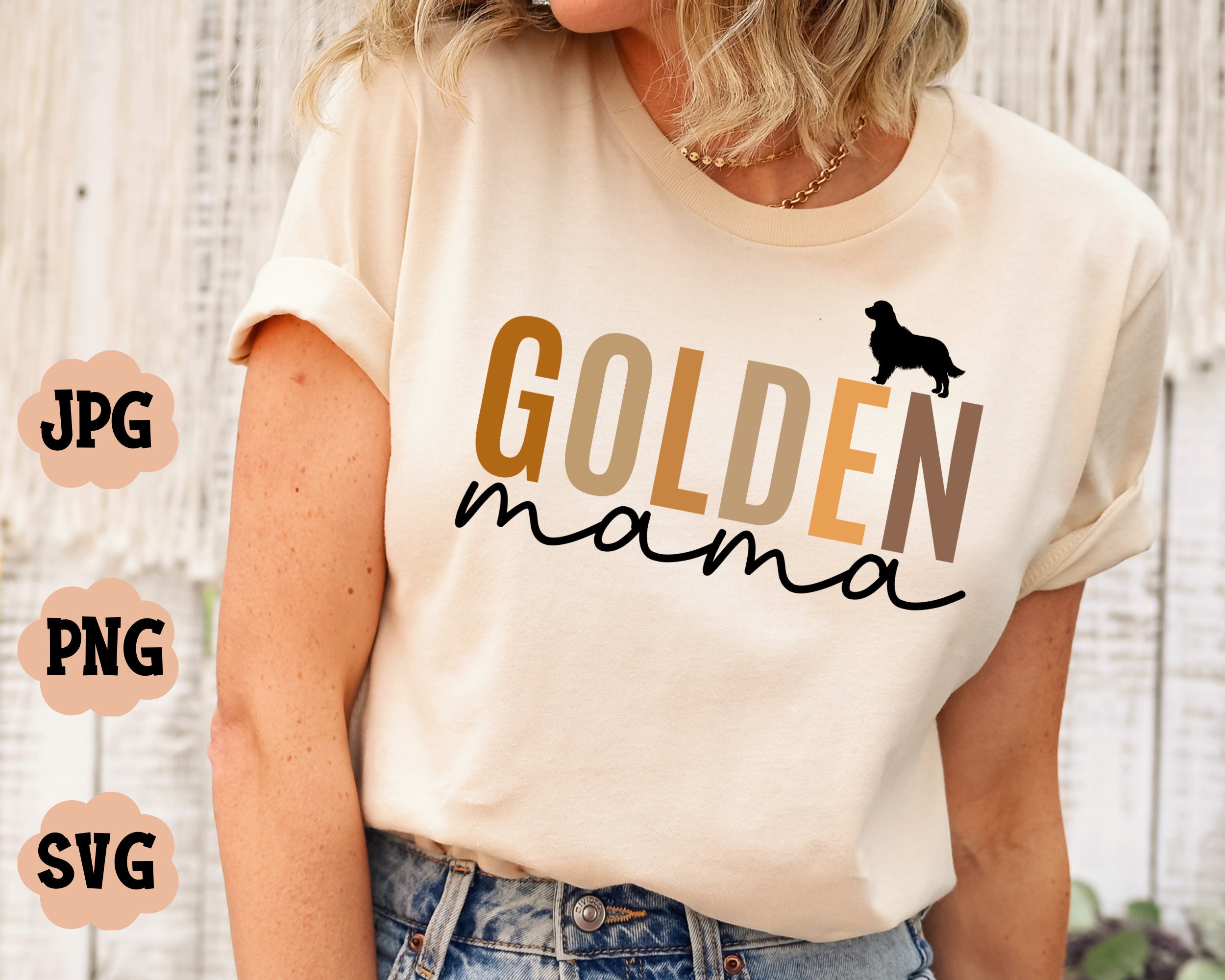 Golden Mama SVG, Golden Mama Png, Dog Mama Svg, Golden Doodle Mom Svg ...