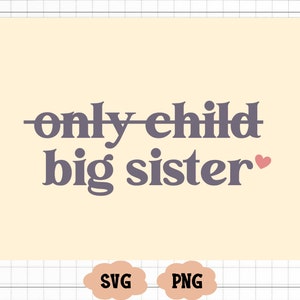 Einzelkind zu Big Brother SVG, Big Brother Shirt SVG, Bruder SVG, Kid Shirt Design, Großer Bruder SVG, Großer Bruder Png