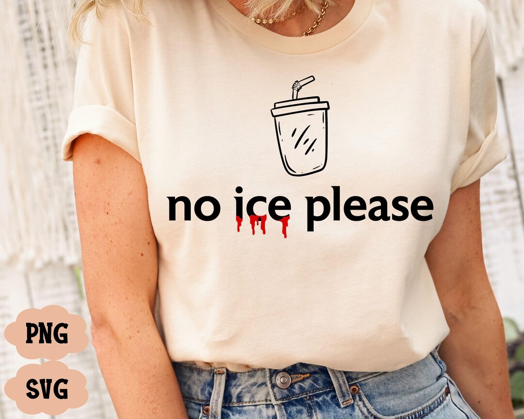 Ice No Label No ICE Please SVG and PNG, Anti Ice Golitical Graphic, Digital Download ...
