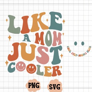 Die coole Tante SVG, Schwester Geschenke, Tante SVG, Tante Png, Tante Geschenk, Tante Geburtstagsgeschenk, wie eine Mama nur Cooler