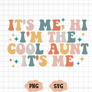 Lustig, es ist ich Hi, ich bin die coole Tante, es ist ich