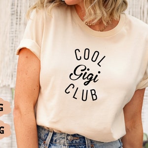 Cool Gigi Club Svg, png, trendy Gigi-sweater Cricut sublimatie, Moederdagcadeau, moeder gesneden bestand, silhouet overgrootmoeder