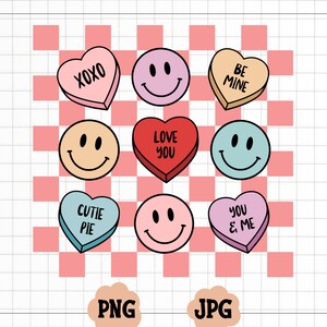 Día de San Valentín Png, Corazones de conversación Png, Día de San Valentín Png, Corazones de caramelo del día de San Valentín, Sublimación, Amor Png, Corazones de conversación