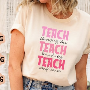Enseñar compasión, bondad, confianza PNG, enseñar, enseñar, enseñar, diseño de maestros, diseño Ombre, maestros, bondad, diseño gráfico, profesor png