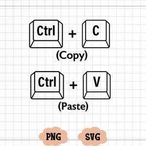 Ctrl+C Ctrl+V Maglietta Svg, Papà e figli Svg, Padre e figlio Svg, Papà e figlia Svg, Festa del papà Svg, Festa del papà Svg, Regalo per papà Svg,